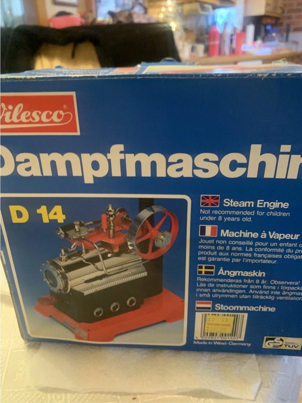 dampf maschine BOX ONLY